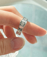 White Star cubic Ring