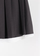 LAYER PLEATS SKIRT