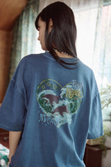 26SS★ Dolphin Hearts Pigment Short Sleeve Tee