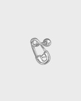 [925Silver] セーフティーピンピアス
