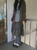 アイレットミディスカート