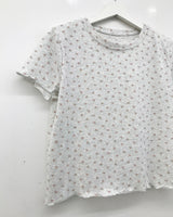 ルダーフローラルシアードTシャツ(3color)