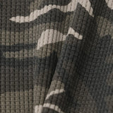 フレンカモワッフル長袖Tシャツ
