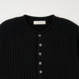 Stoic Henley-Neck Wool Knit (4 Colors)