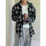 [F/W] カッティングチェックオーバーフィットシャツ (3color)