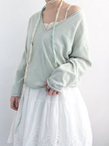 Soft V-neck Layered Knitwear
