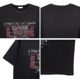 ハウウッド ヴィンテージ スプラッター ショートスリーブTシャツ