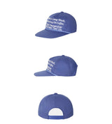 LETTERING ROPE BALL CAP