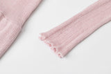 Scoop knit dress - pink