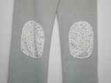floral patch pants