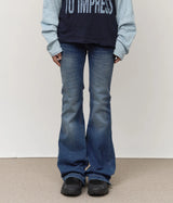 (W) Coco Lowrise Bootscut Denim