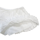 Ribbon frill mini skirt