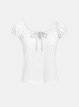Nelly Dot Trim Top
