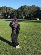 Bridge Roll-Up Raw Wide Pants (2c)
