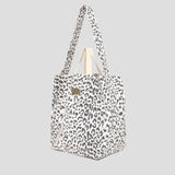 LEOPARD PATTERN CANVAS BAG