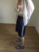 Satin Lace Track Shorts (3color)