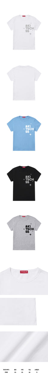 スターロゴスリムステッチTシャツ (SSSKNK-106)