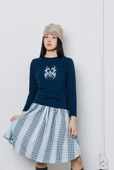 Twister Knit Beanie - Beige