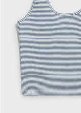 [B-BASIC] Summer Stripe Halter Sleeveless