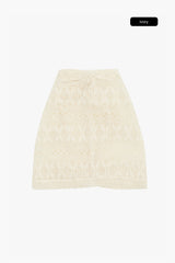 Audrey lace wide beanie