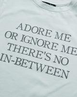 アドアミー スリムフィットTシャツ　ホワイト