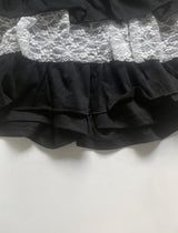 Koap lace frill skirt (2color)