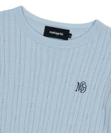 CABLE HALF SLEEVE KNIT
