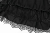 Antique lace dress - black
