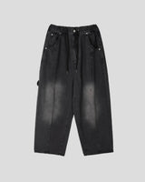 TC Patch Work Banding Denim Pants (3C)