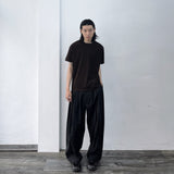 バーティカルテクスチャーバギーTシャツ