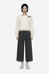 26FW★ [ EEUN MADE ] Boat Neck Sweatshirt