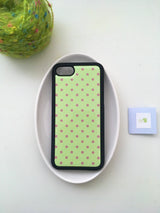 [epoxy] dot (green • pink)