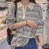 セントストライプカラーTシャツ