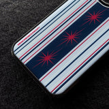 D.O.S ストライプフォンケース (Midnight Navy)