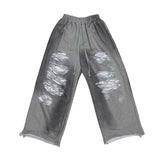 Damage washing training pants