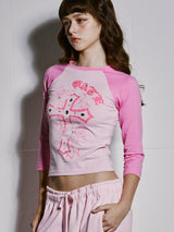 CROSS RAGLAN T