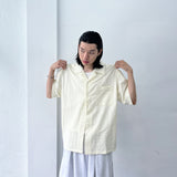 Boxy Embossed Layering Shirt