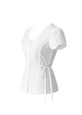 Teard Slim Fit Lace Blouse