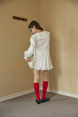 [2EA 1SET] BASIC KNEE HIGH SOCKS (5 COLORS)