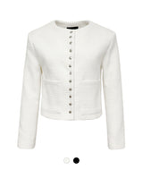Genie Button Tweed Jacket