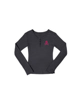 Pink Skull Stripe Top