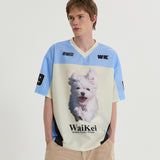 Maltese GOOREUM mesh jersey half sleeve T-shirt