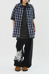 Beo Checked Half Shirt (2color)