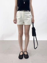 Shannon Cap Sleeveless Ribbed Short Sleeve Knit T-shirt