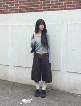キル レイヤード ラップ カーディガン