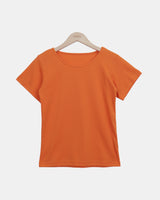Coolber Round Neck Short Sleeve T-Shirt