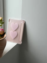 pink heart ipad case