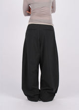 PIN STRIPE BALLOON SLACKS