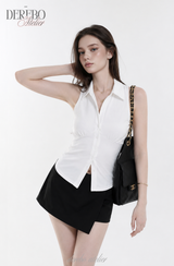 Steady Collar Halter Sleeveless Top