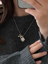 chain charm necklace